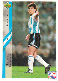 Nestor Craviotto Argentina Upper Deck World Cup 1994 Eng/Ita #198